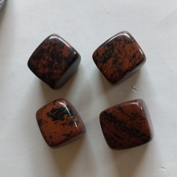 Bundle of Mahogany Obsidian Tumbles - Picture 1 of 5